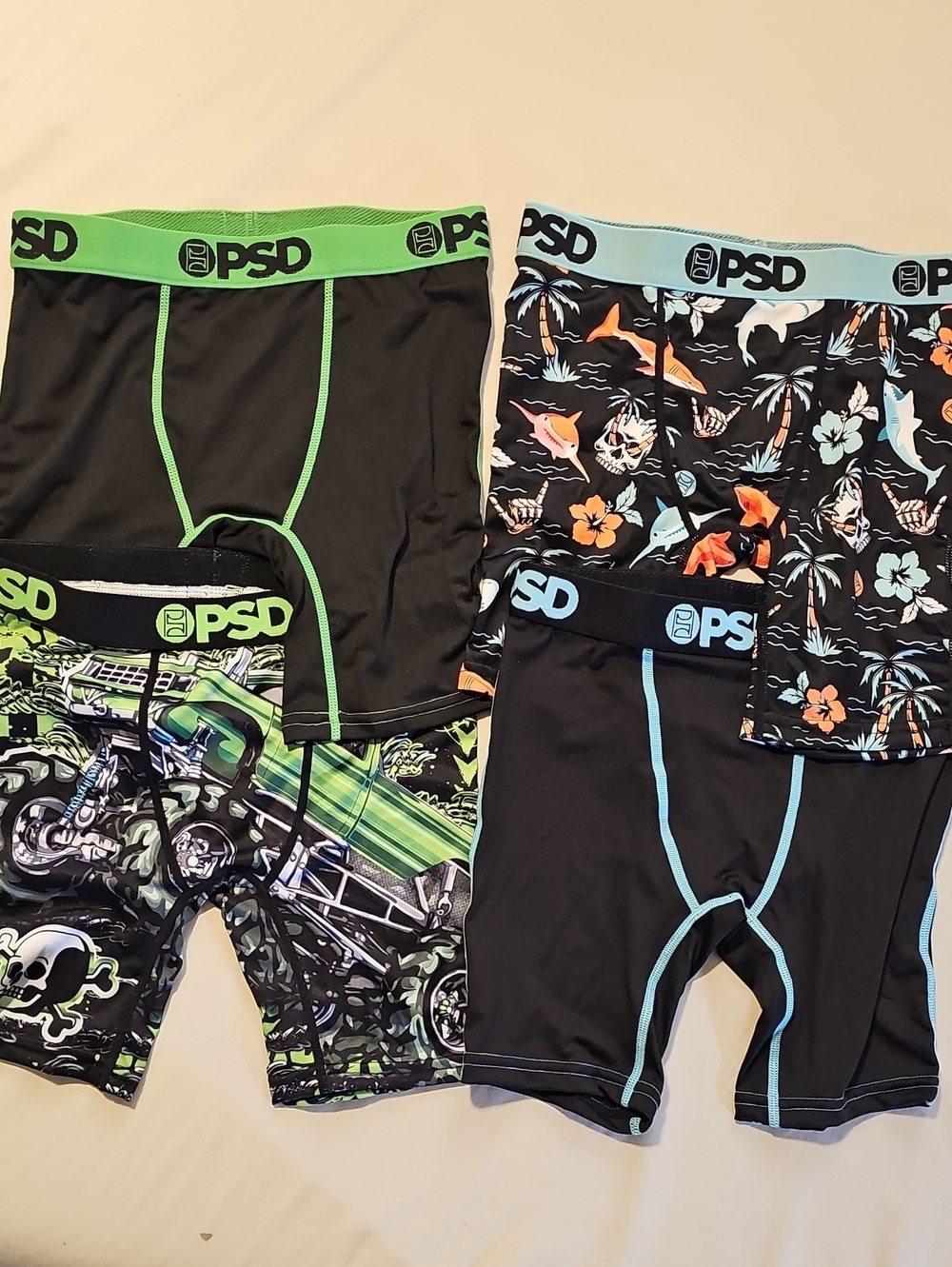 PSD Youth M Boxer Briefs Pack of 4